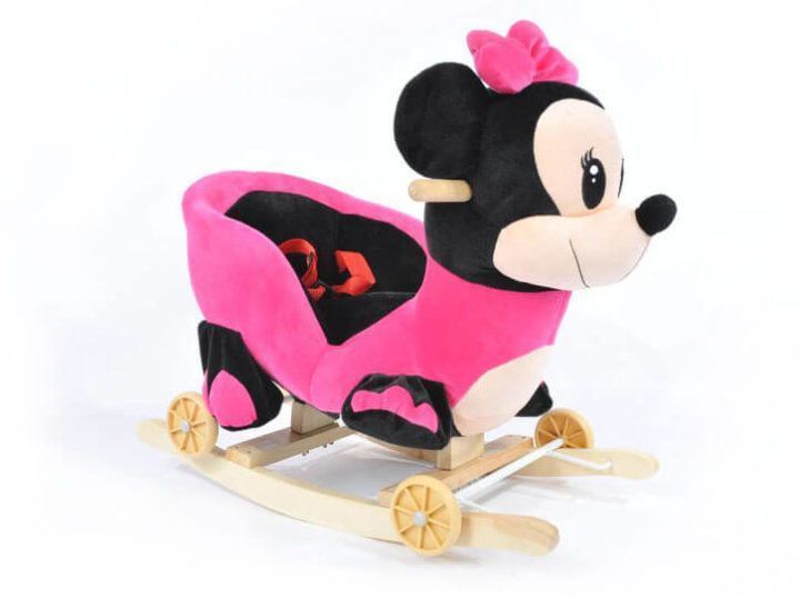Балансир 2 в 1 из дерева Mickey Mouse Pink D237-1493 фото