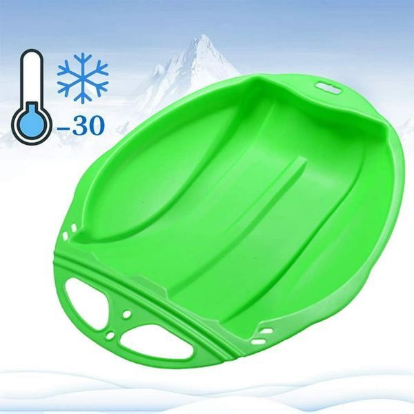 Пластиковые санки 48х42 см Green D255-1922 фото