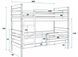 Двухъярусная кровать BMS Group Eryk 90x200 White 5663790 фото 3