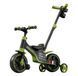 Tricicletă 4 &icirc;n 1, cu m&acirc;ner parental, muzică și lumini, Hello Baby Green 58367 foto 1