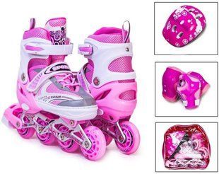 Role cu set de protecție Pink M RT6007M foto