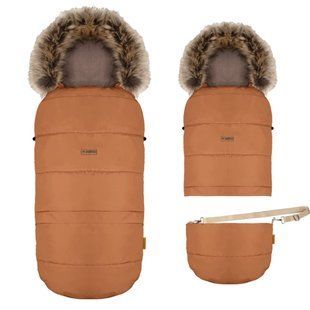 Чехол для коляски Zaffiro + сумка GrowUP 4.0 Beige Plush - Honey 033 фото