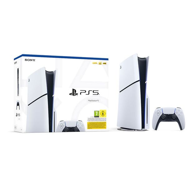 Игровая консоль SONY PlayStation 5 Slim Disc Edition 1TB - White 211574 фото