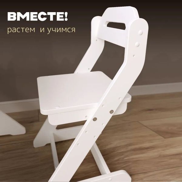 Комплект детской мебели Astro AS-013 Дошкольник, белый AS-013 фото