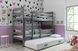 Pat suprapus BMS Group Eryk 3 pat retractabil 90x200 Graphite/White 5663797 foto 2
