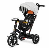 Tricicletă cu muzică și scaun rotativ 360&deg;, Gri 46973 foto