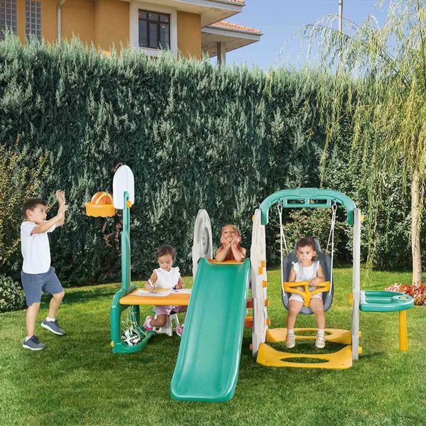 Spațiu de joacă 4 &icirc;n 1 Dolu (125.5x255.5x170 cm) 2624 foto