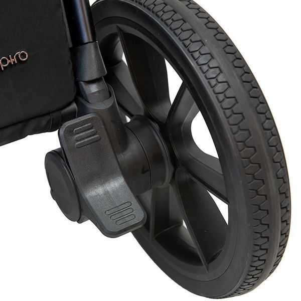 Cărucior 2/1 Espiro YOGA 10 Black RZ-0001 foto