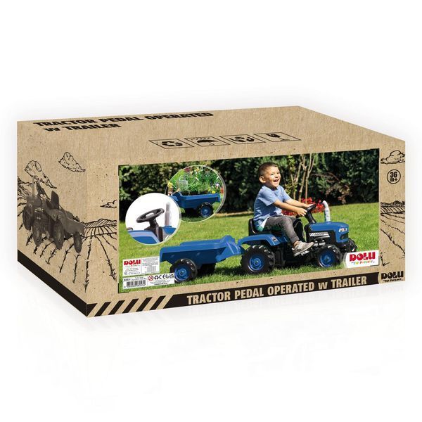 Tractor cu remorcă Dolu Blue 8253 foto
