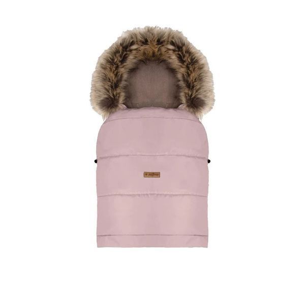 Husă cărucior Zaffiro + geantă GrowUP 4.0 Beige Plush - Rose 034 foto
