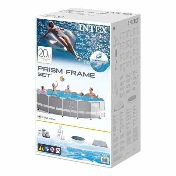 Бассейн метал каркас Intex (366х76см) 26710 фото