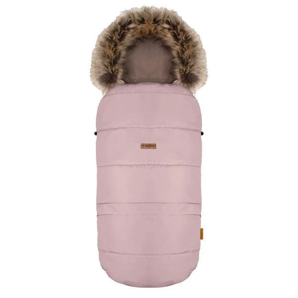 Husă cărucior Zaffiro + geantă GrowUP 4.0 Beige Plush - Rose 034 foto