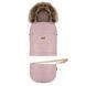 Husă cărucior Zaffiro + geantă GrowUP 4.0 Beige Plush - Rose 034 foto 4