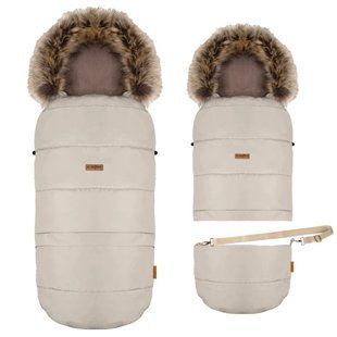 Чехол для коляски Zaffiro + сумка GrowUP 4.0 Beige Plush - Vanilla 035 фото