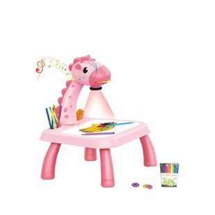 Tablă de desen cu proiector Pink 83622 foto