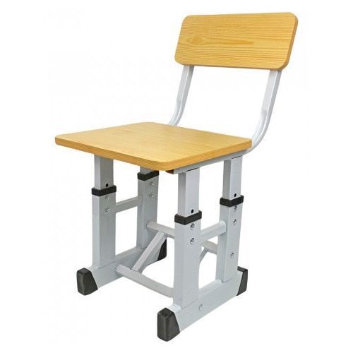Măsuță cu scăunel reglabil, ergonomic Galben D2410-1881 foto