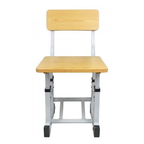 Măsuță cu scăunel reglabil, ergonomic Galben D2410-1881 foto