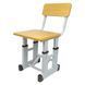 Măsuță cu scăunel reglabil, ergonomic Galben D2410-1881 foto 4