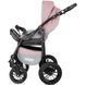 Коляска 2 в 1 Bart-Plast Siena Розовый-Серый KL179/2 фото 8