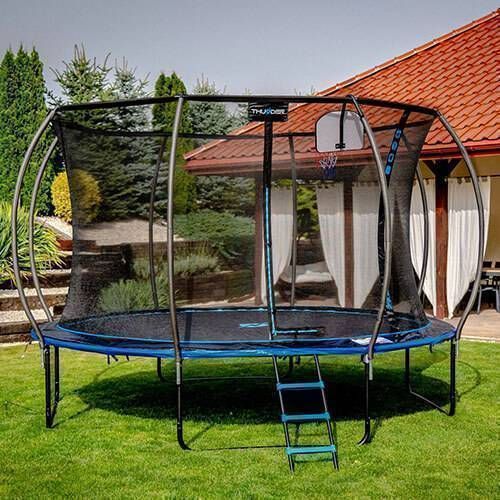 Trambulină Ultra 185 cm, plasă interioară Albastru 10001839 foto