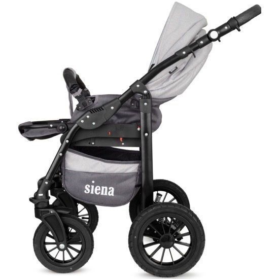 Коляска 2 в 1 Bart-Plast Siena Серый KL179/3 фото