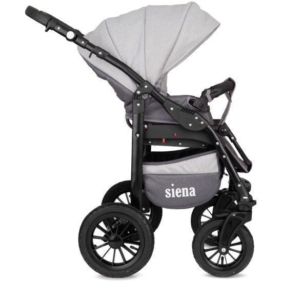 Коляска 2 в 1 Bart-Plast Siena Серый KL179/3 фото