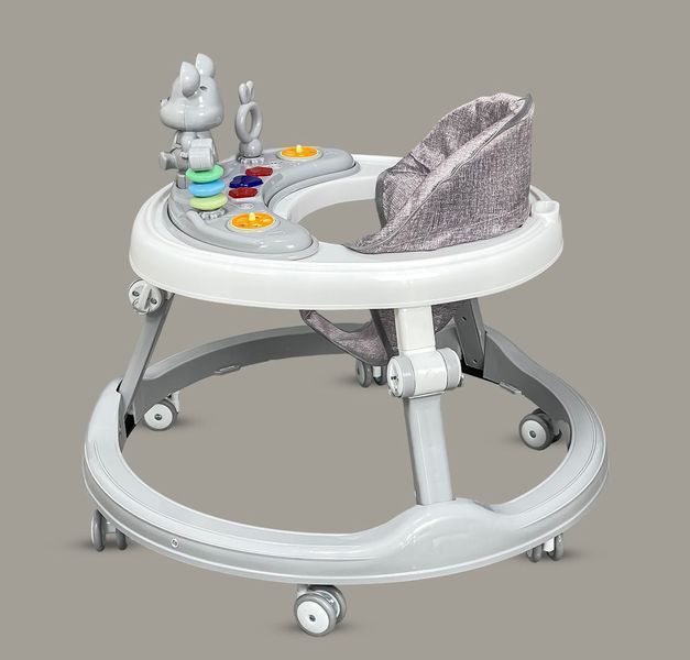 Ходунок Premium Baby Walker Grey 60920 фото
