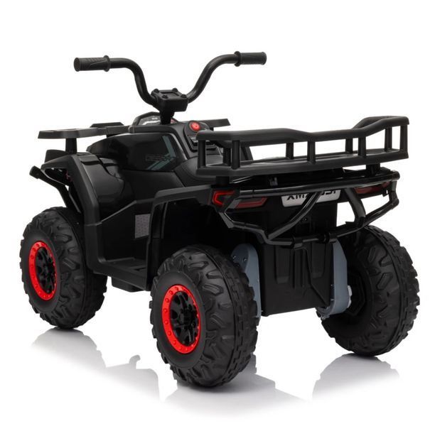 ATV electric Little Star 12V, 4 motoare Black MX651/2 foto