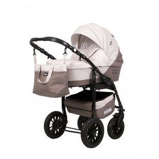Cărucior 2 &icirc;n 1 Bart-Plast Siena Maro-Bej KL179/5 foto