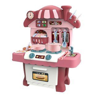 Bucătărie Happy Kitchen Pink pentru copii 42507 foto