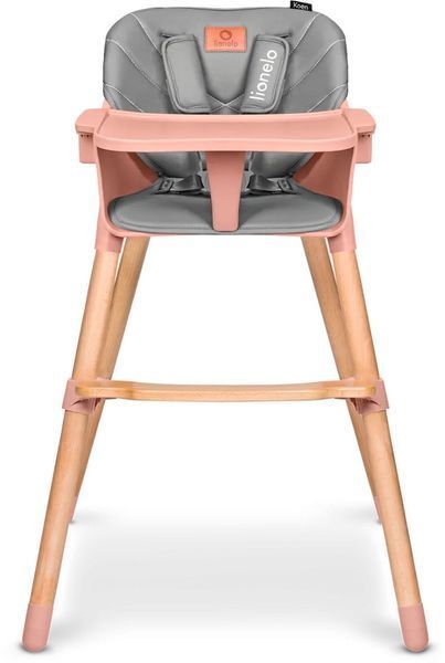 Стульчик для кормления 2 в 1 Lionelo Koen Pink LN.105384 фото
