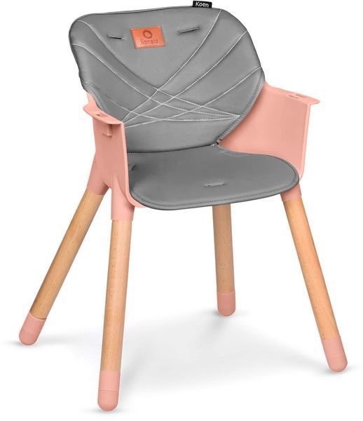 Стульчик для кормления 2 в 1 Lionelo Koen Pink LN.105384 фото