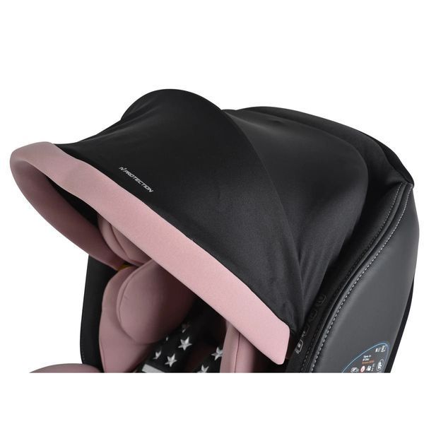 Scaun auto 0-36 kg 360 Isofix Moni Pilot Pink MT.106000 foto