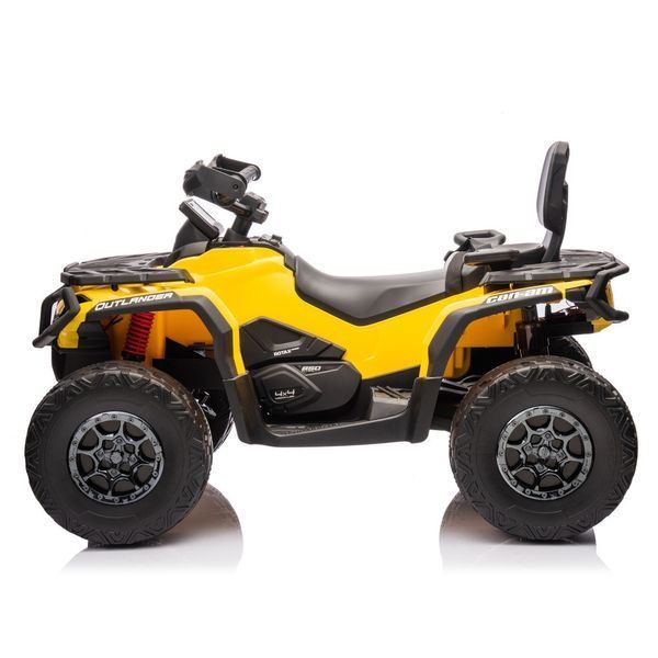 Электрический квадроцикл 4x4 Can-Am Outlander Yellow CA005/3 фото