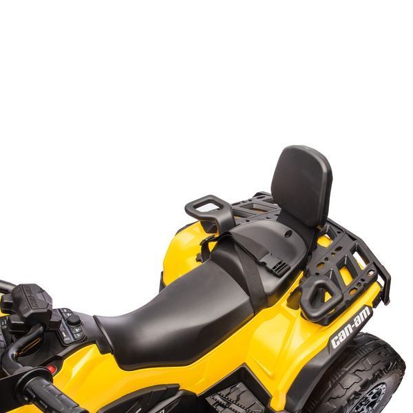 Электрический квадроцикл 4x4 Can-Am Outlander Yellow CA005/3 фото