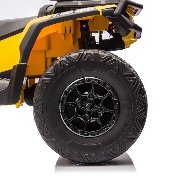 Электрический квадроцикл 4x4 Can-Am Outlander Yellow CA005/3 фото