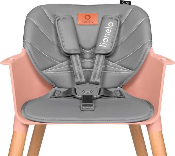 Стульчик для кормления 2 в 1 Lionelo Koen Pink LN.105384 фото