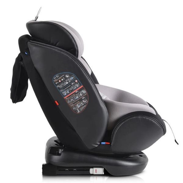 Автокресло 0-36 кг 360 Isofix Moni Pilot Grey MT.106001 фото