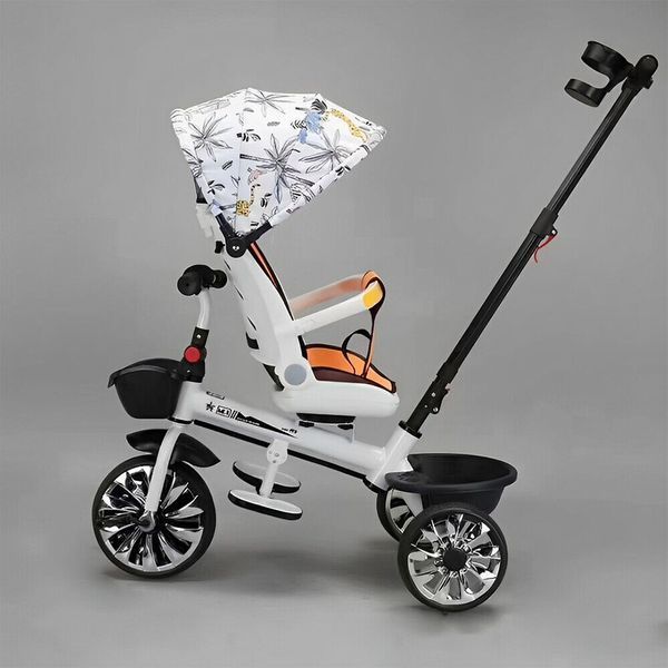 Регулируемый трехколесный велосипед Baby Sport D2410-1915 фото